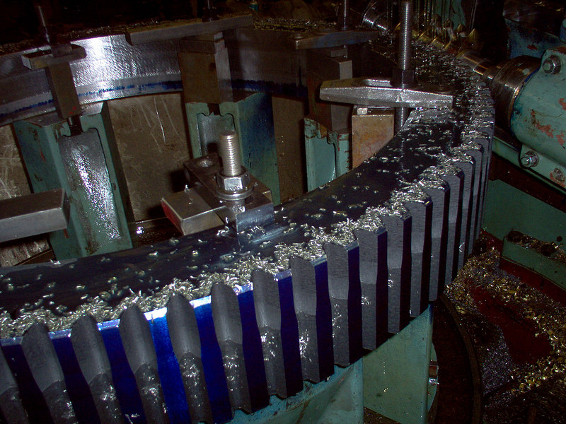 40 Ton Ship to Shore Crane - Cable Drum Bearing Shaft Completed Assembly
